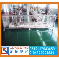 合肥工作臺(tái)防護(hù)網(wǎng) 工作區(qū)防掉落圍欄訂制鋁合金車(chē)間隔離網(wǎng) 大門(mén)