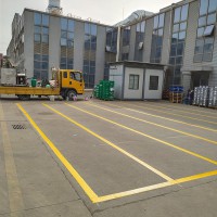 常熟工廠車間倉庫地面劃線標準 常熟廠區道路畫線 吳江車位線